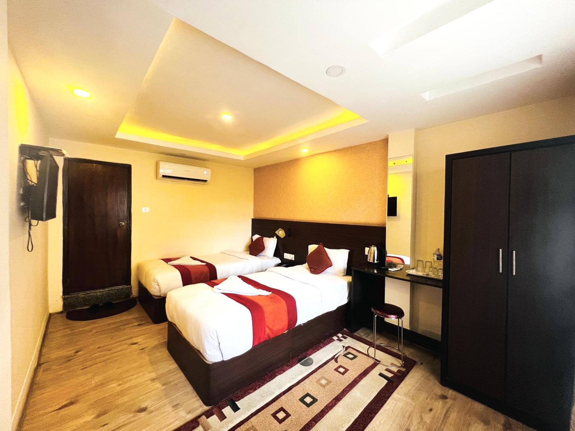 Hotel Sapana Garden Thamel Kathmandu Bagian luar foto