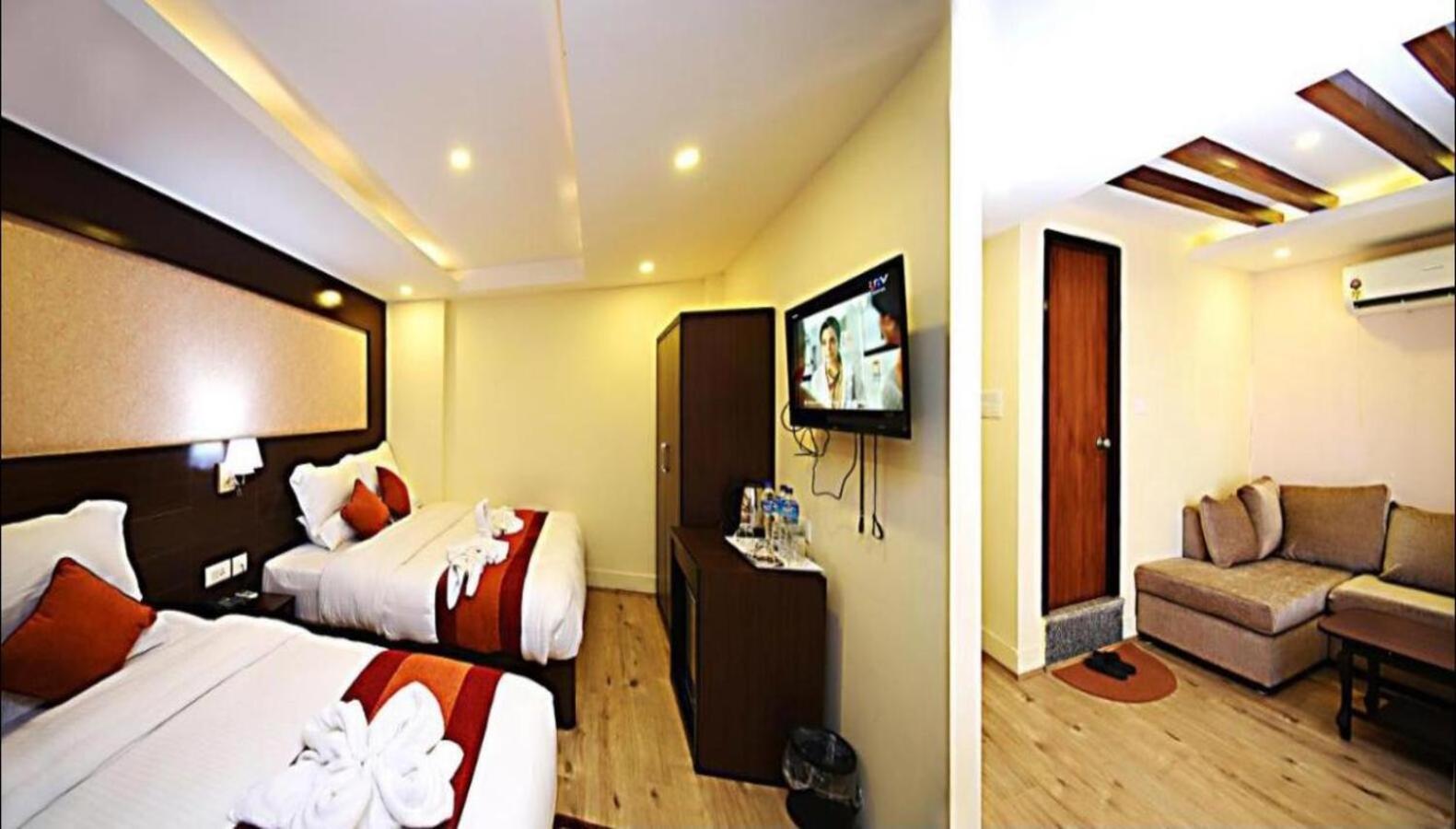 Hotel Sapana Garden Thamel Kathmandu Bagian luar foto