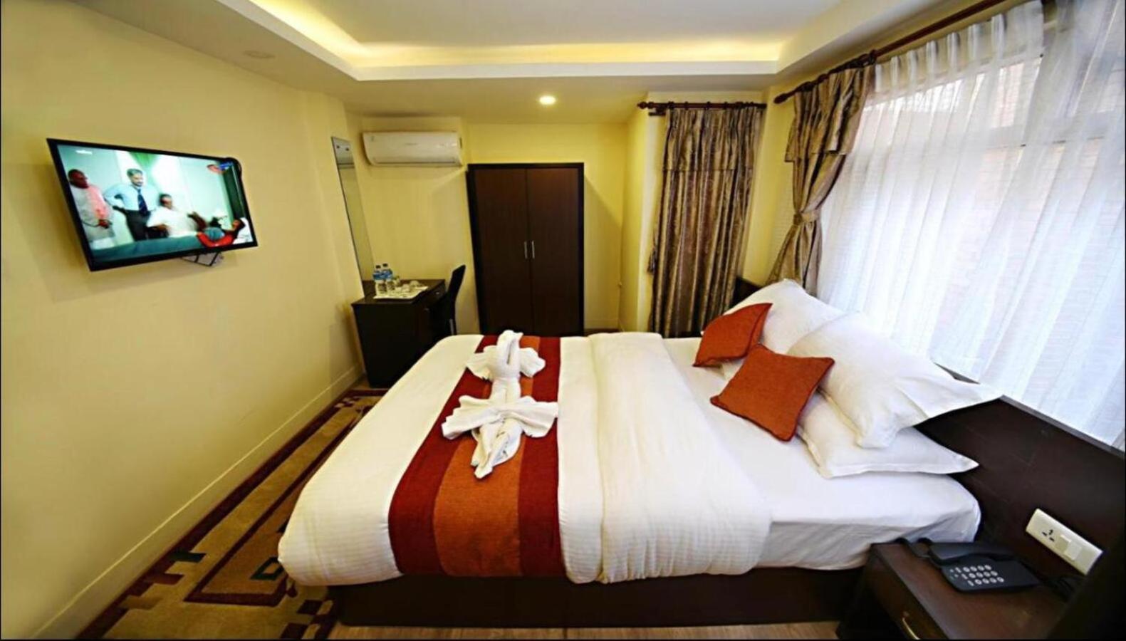 Hotel Sapana Garden Thamel Kathmandu Bagian luar foto