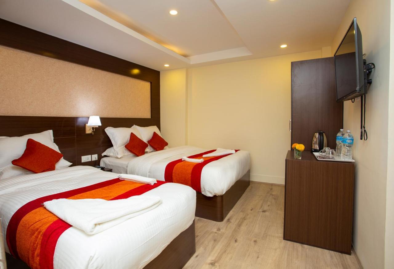 Hotel Sapana Garden Thamel Kathmandu Bagian luar foto