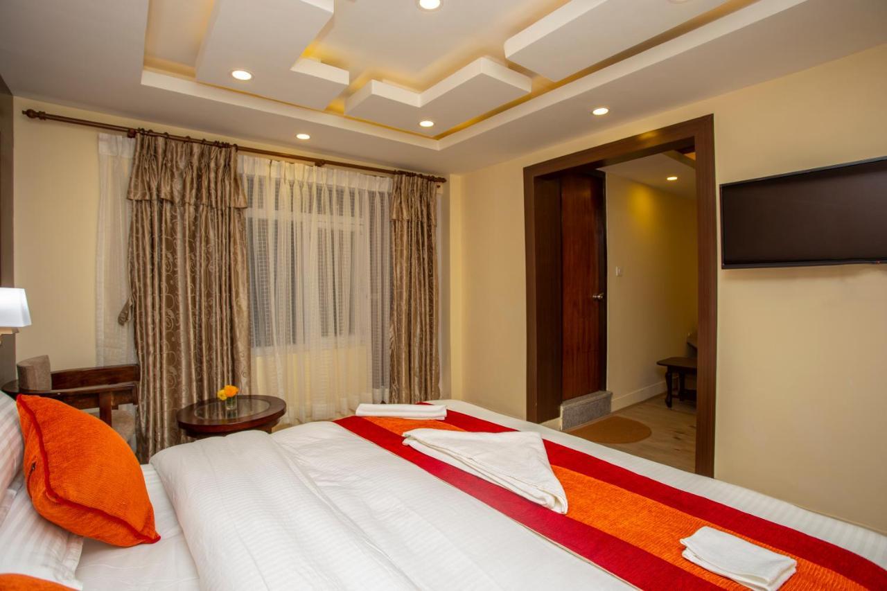 Hotel Sapana Garden Thamel Kathmandu Bagian luar foto