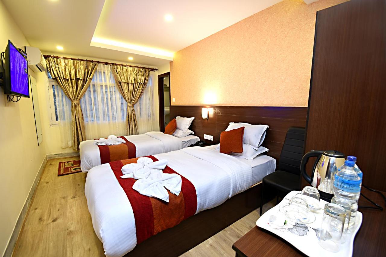 Hotel Sapana Garden Thamel Kathmandu Bagian luar foto